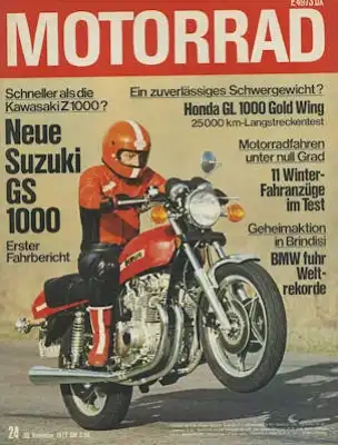 Das Motorrad 1977 Heft 24