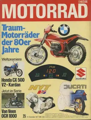 Das Motorrad 1977 Heft 25