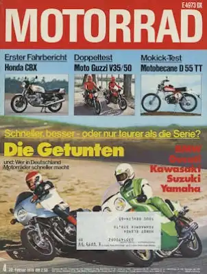 Das Motorrad 1978 Heft 4