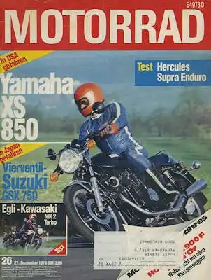 Das Motorrad 1979 Heft 26