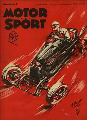 Motor & Sport 1930 Heft 39