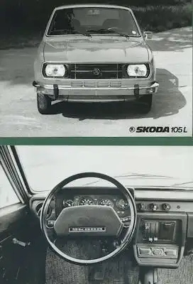 Skoda 105 S / L + 120 L / LS 7 Fotos 1970er Jahre