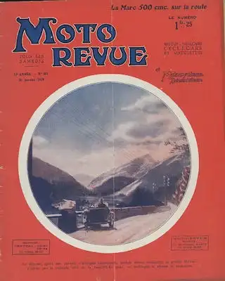 Moto Revue / Frankreich No. 307 26.1.1929