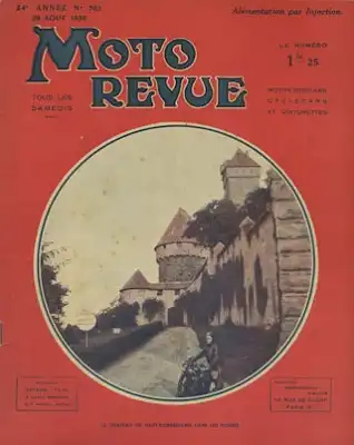 Moto Revue / Frankreich No. 703 29.8.1936