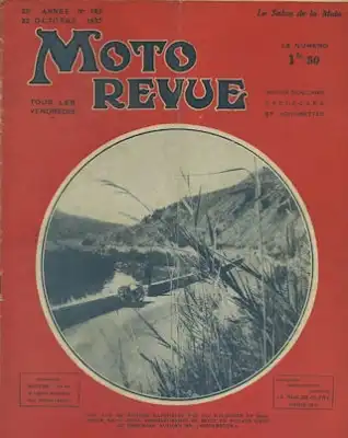 Moto Revue / Frankreich No. 763 22.10.1937