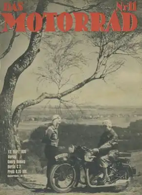 Das Motorrad 1938 Heft 11