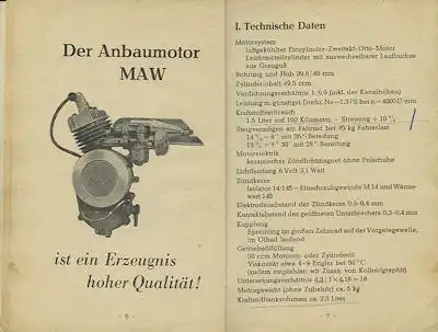 MAW Bedienungsanleitung 2.1959