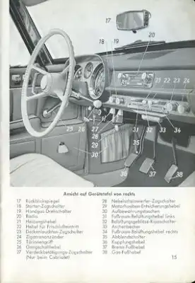 BMW 503 Bedienungsanleitung 5.1957