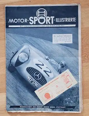 Bosch Motor-Sport Illustrierte 1952