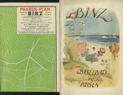 Binz Ostseebad auf Rügen, Broschüre 1928