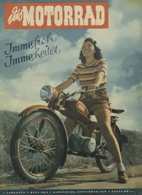 Das Motorrad 1949 Heft 3