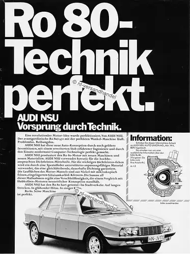 NSU RO 80 Audi -1971