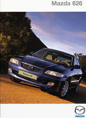 Mazda - 626 - Prospekt  -  08/2000  - Deutsch -       nl-Versandhandel