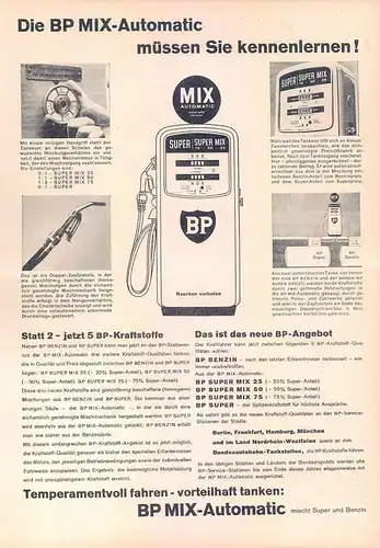 BP-1959-I-Benzin-Reklame-Werbung-vintage petrol print ad-Vintage Publicidad