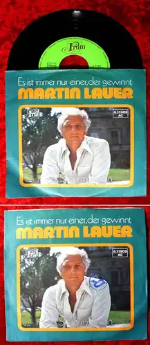 Single Martin Lauer: Es ist immer nur einer, der gewinnt (Prom 611909) D 1976