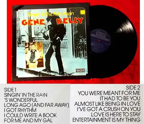 LP Gene Kelly: Singin´ in the Rain Again (Decca SKL 5265) UK 1977