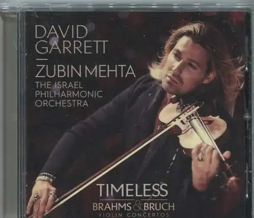 CD David Garrett Zubin Mehta: Timeless Brahms & Bruch Violin Concertos (Decca)