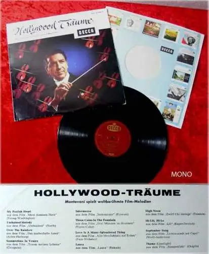 LP Mantovani Hollywood Träume