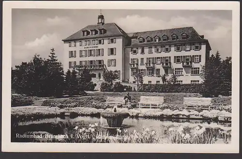 Radiumbad Brambach i. Vogtland Kurhaus Juliot-Curie-Sanatorium, Volksheilbad 1961