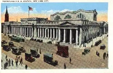 New York City Pennsylvania Railroad Station *ca. 1910