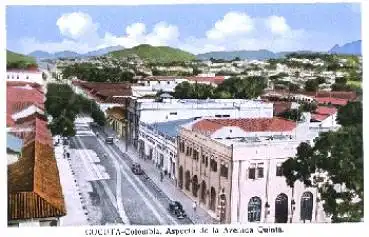 Cucuta Colombia Aspecto de la Avenida Quinta *ca. 1930