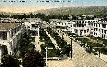 Kingston Jamaica  King Street *ca. 1920