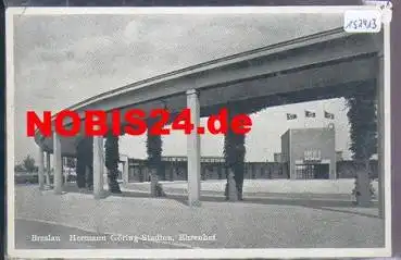 Breslau Hermann-Göring-Stadion Ehrenhof Schlesien *ca. 1940