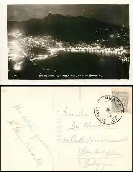 Brasilien Rio de Janeiro Vista Noturna de Botafogo o ca.1940