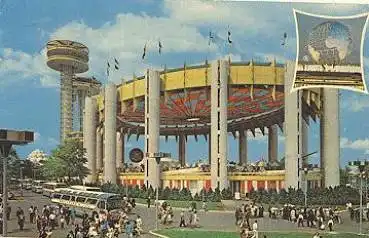 New York City Worlds Fair 1964 Stadion o 19.8.1964