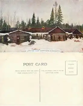 Minnesota Logging Camp *ca.1920