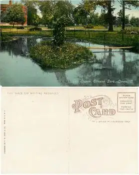 Ohio Lorain Streator Park Lagoon *1910