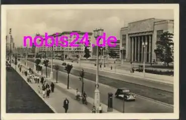 Berlin Stalinallee Auto o 13.10.1955