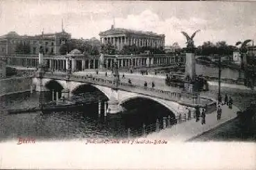 Berlin National Galerie und Friedrichs Brücke * ca. 1910