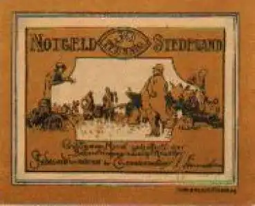 25920 Stedesand Städtenotgeld 20 Pfennige Landwirtschaft 1920