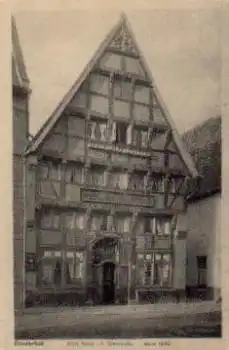 Osnabrück Altes Haus Bierstrasse gebr. 1919