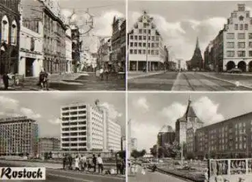 Rostock Innenstadt Ansichtskarte o 21.03.1973