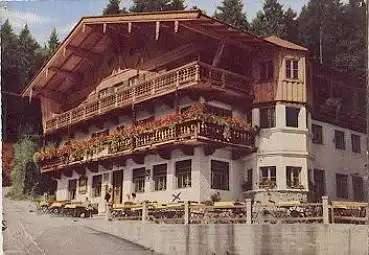 83735 Bayrischzell  "Zum feurigen Tatzelwurm" o 11.6.1963