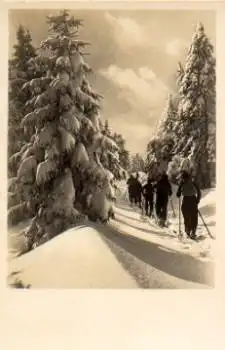 Ski Langlauf Wintersport *ca. 1960