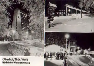 Oberhof Thüringen Bobbahn *ca. 1975