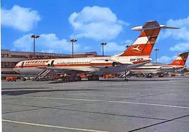 IL 62 Interflug Flughafen Berlin-Schönefeld  *ca. 1970