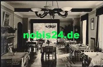 16798 Damshöhe Fürstenberg Kindergenesungsheim Speisesaal  *1956 Hanich0280