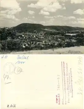 01705 Freital "Tal der Arbeit" Druckvorlage *1957 Hanich1076