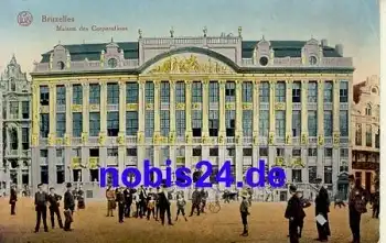 Bruxelles Maison Corporations o 1916