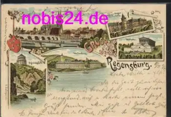 Regensburg Litho o 8.3.1897