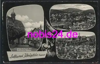 61462 Königstein Gasthaus altes Rathaus o ca.1960