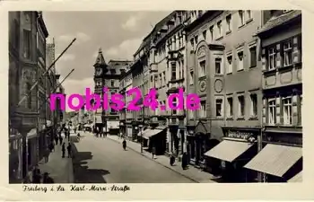 09599 Freiberg Karl Marx Strasse o ca.1955