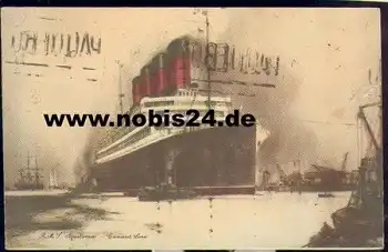 R.M.S. Aquitania Cunard Line o 23.1.1931