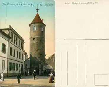 97688 Bad Kissingen Hotel Preussischer Hof  *ca.1910