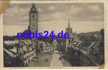 Domazlice Marktplatz o 1936