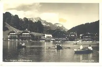 83471 Dorf Königsee mit Untersberg * ca. 1930